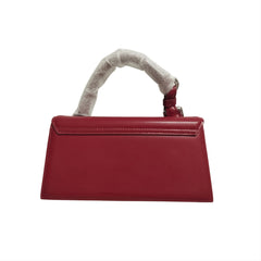 Jacquemus Le Chiquito Long Boucle Red Handbag