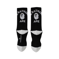 A Bathing Ape Bape Black Socks