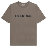 FEAR OF GOD ESSENTIALS T-SHIRT TAUPE featuring a minimalist design and a comfortable, relaxed fit."