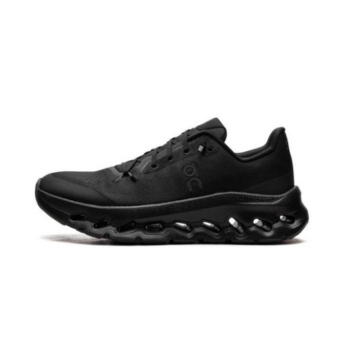 On Running Cloudtilt Eclipse Black men's performance sneaker with breathable mesh upper and CloudTec® cushioning for all-day comfort