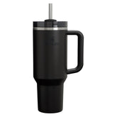 Stanley The Quencher H2.0 Travel Tumbler Black 2.0 40 oz
Stanley stainless steel tumbler with a handle and reusable straw