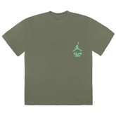 Travis Scott Jordan Cactus Jack Highest Tee "T-shirt featuring Travis Scott's 'Cactus Jack' branding with 'Highest' graphic, blending streetwear style with iconic Jordan elements."