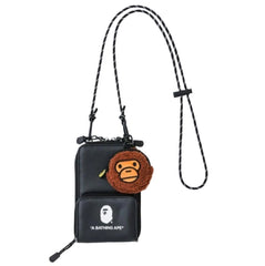 BAPE KIDS A Bathing Ape Smartphone Shoulder Bag Pouch & Milo Coin Case