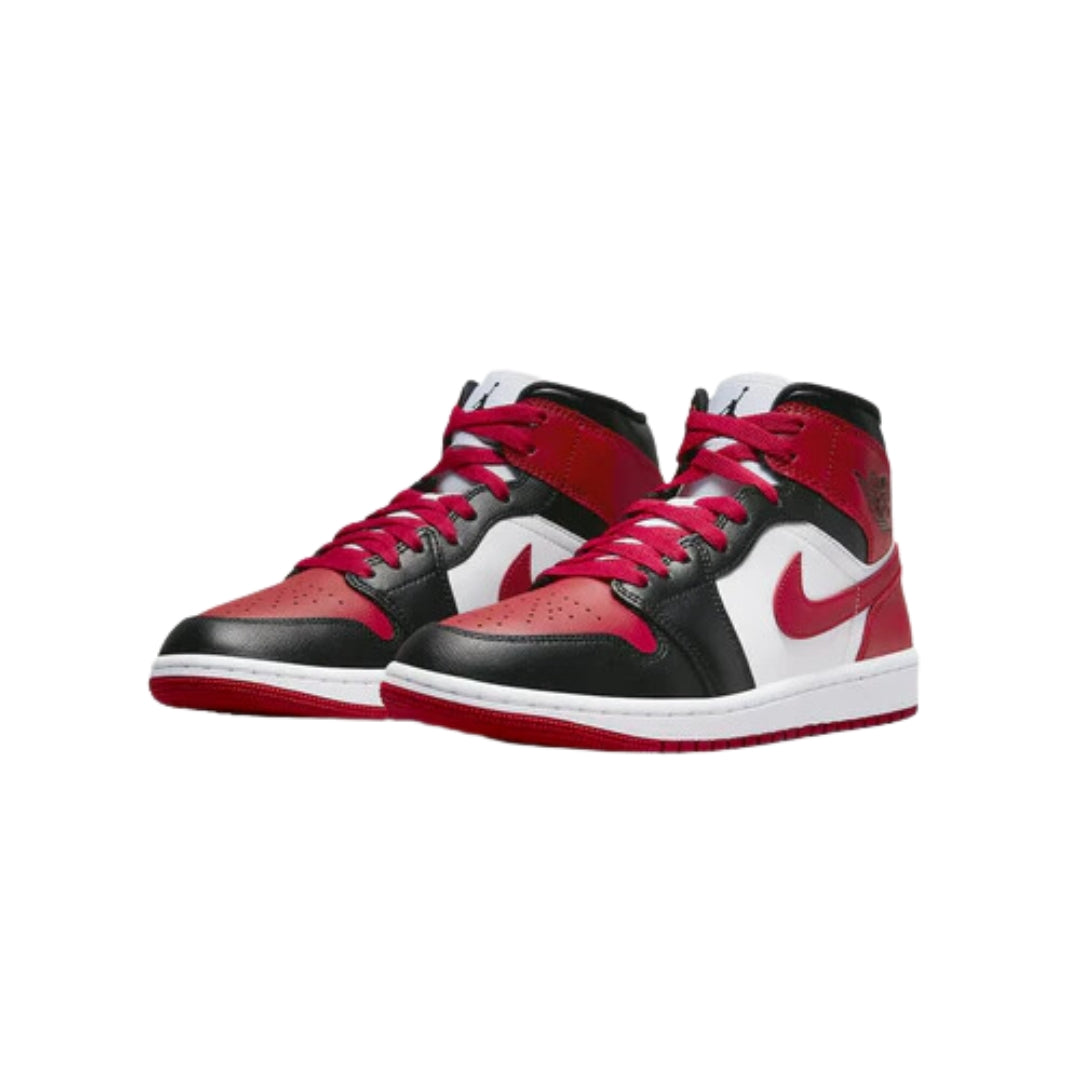 Nike Air Jordan 1 Mid Alternate Bred Toe (W)