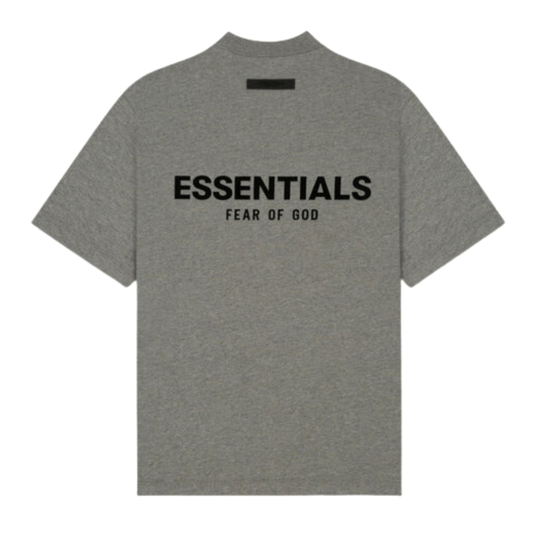 FEAR OF GOD ESSENTIALS T-SHIRT DARK OATMEAL