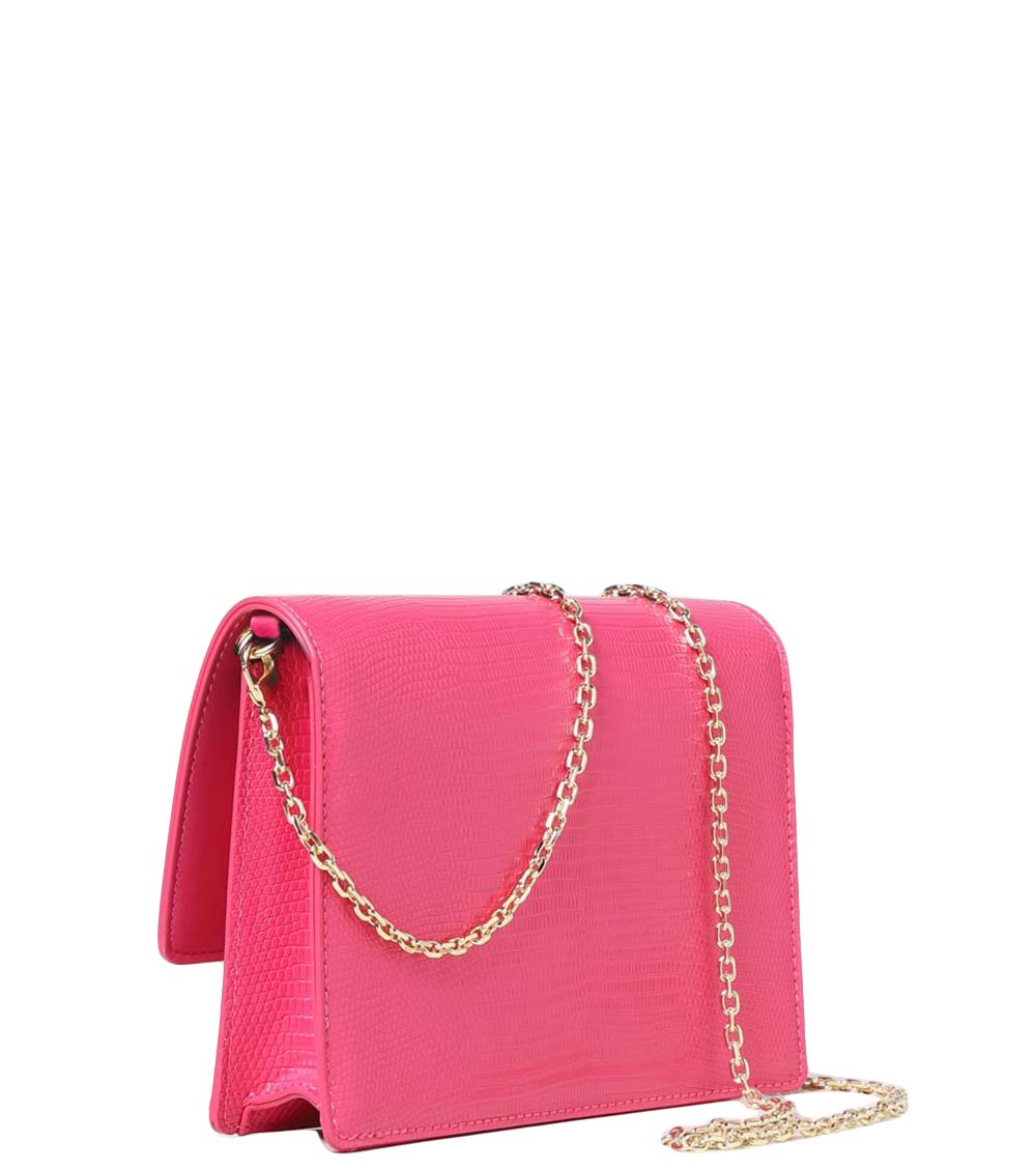 Love Moschino Light Pink Logo Small Crossbody Bag for Women