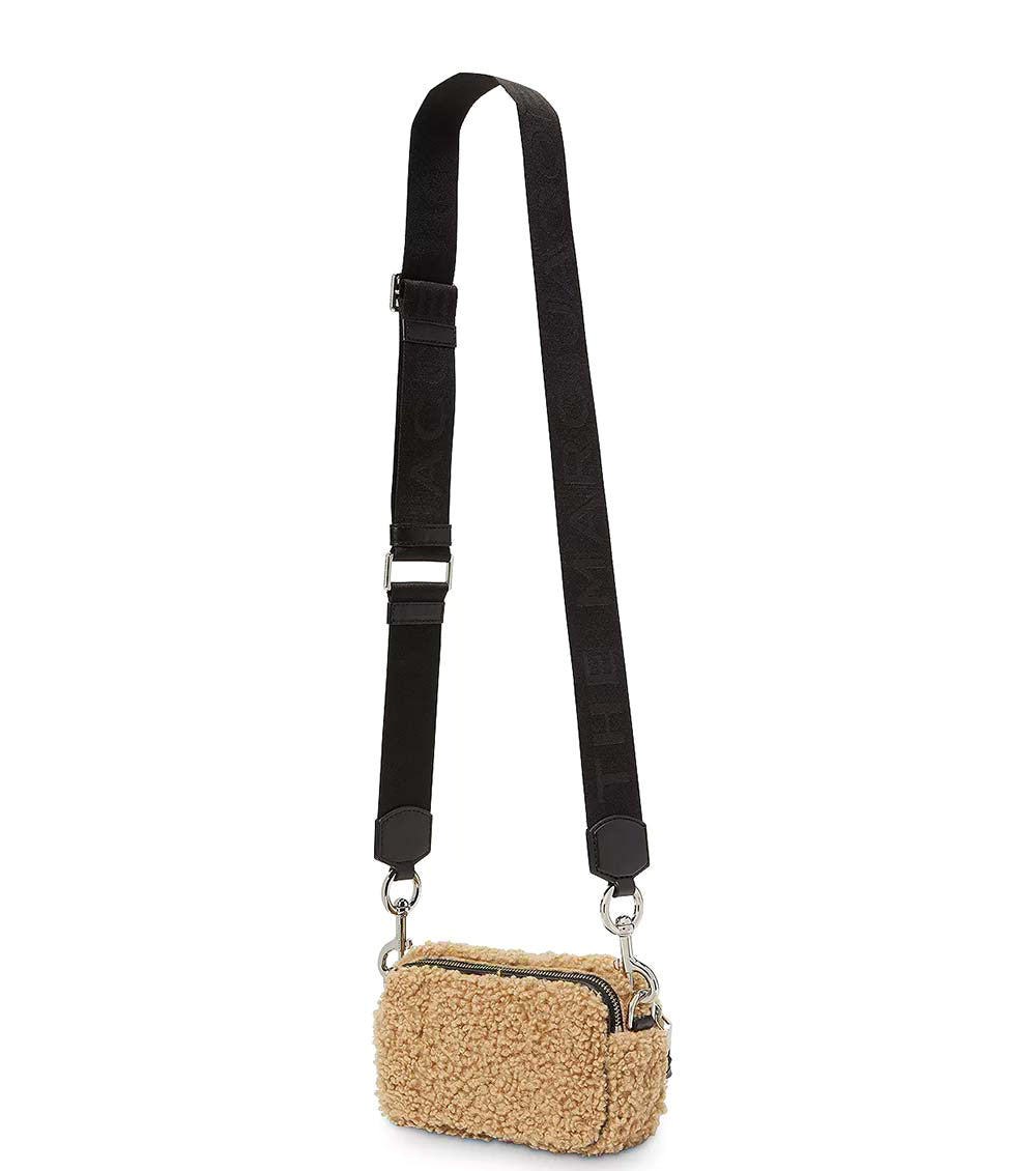 Marc Jacobs Beige Snapshot Teddy Small Crossbody Bag for Women