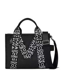 Marc Jacobs Black Monogram M Medium Satchel for Women