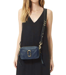 Marc Jacobs Navy Blue The Softshot 21 Small Crossbody Bag for Women