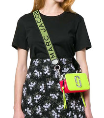 Marc Jacobs Neon Green Fluorescent Small Crossbody Bag for Women