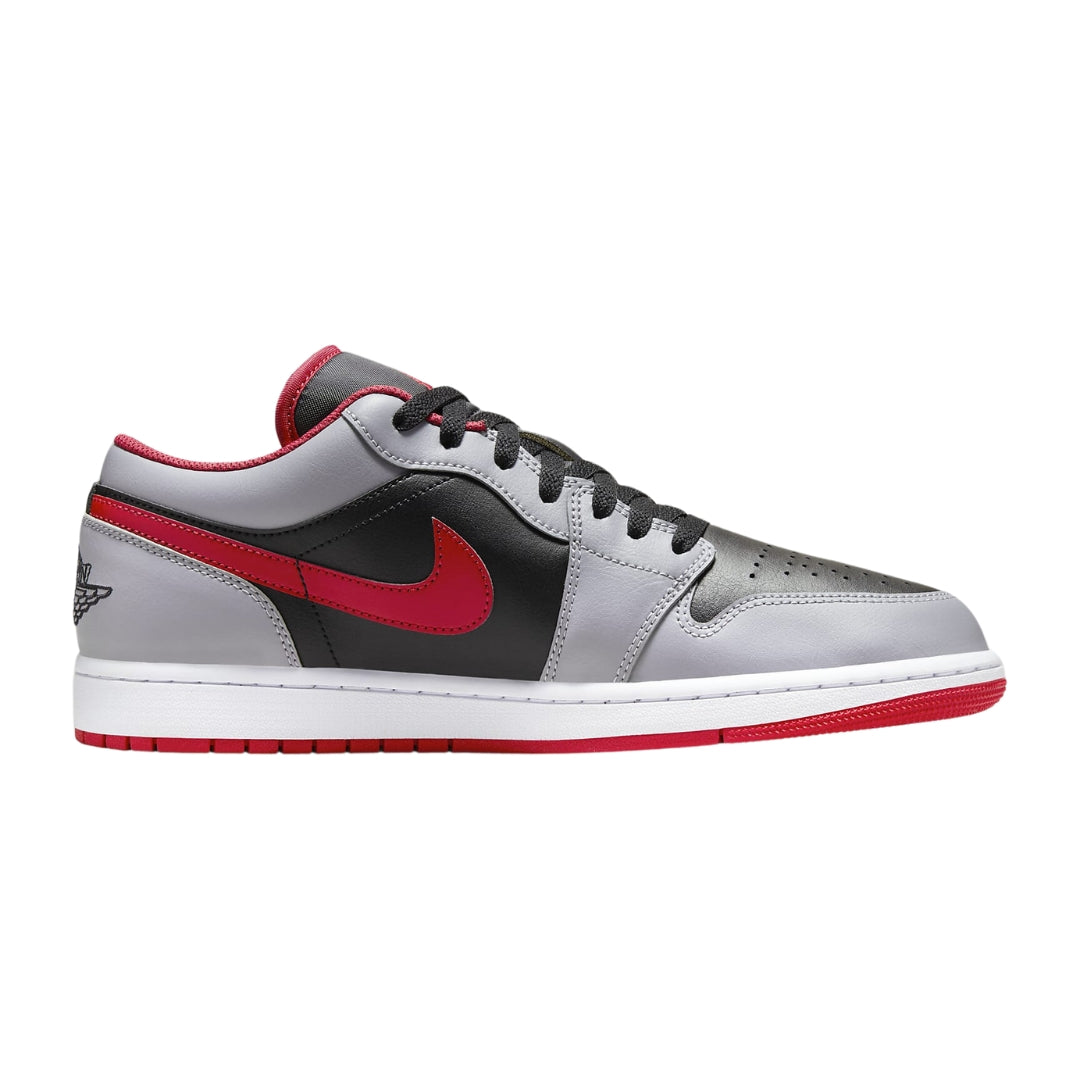 Nike Air Jordan 1 Low Black Cement Grey Fire Red