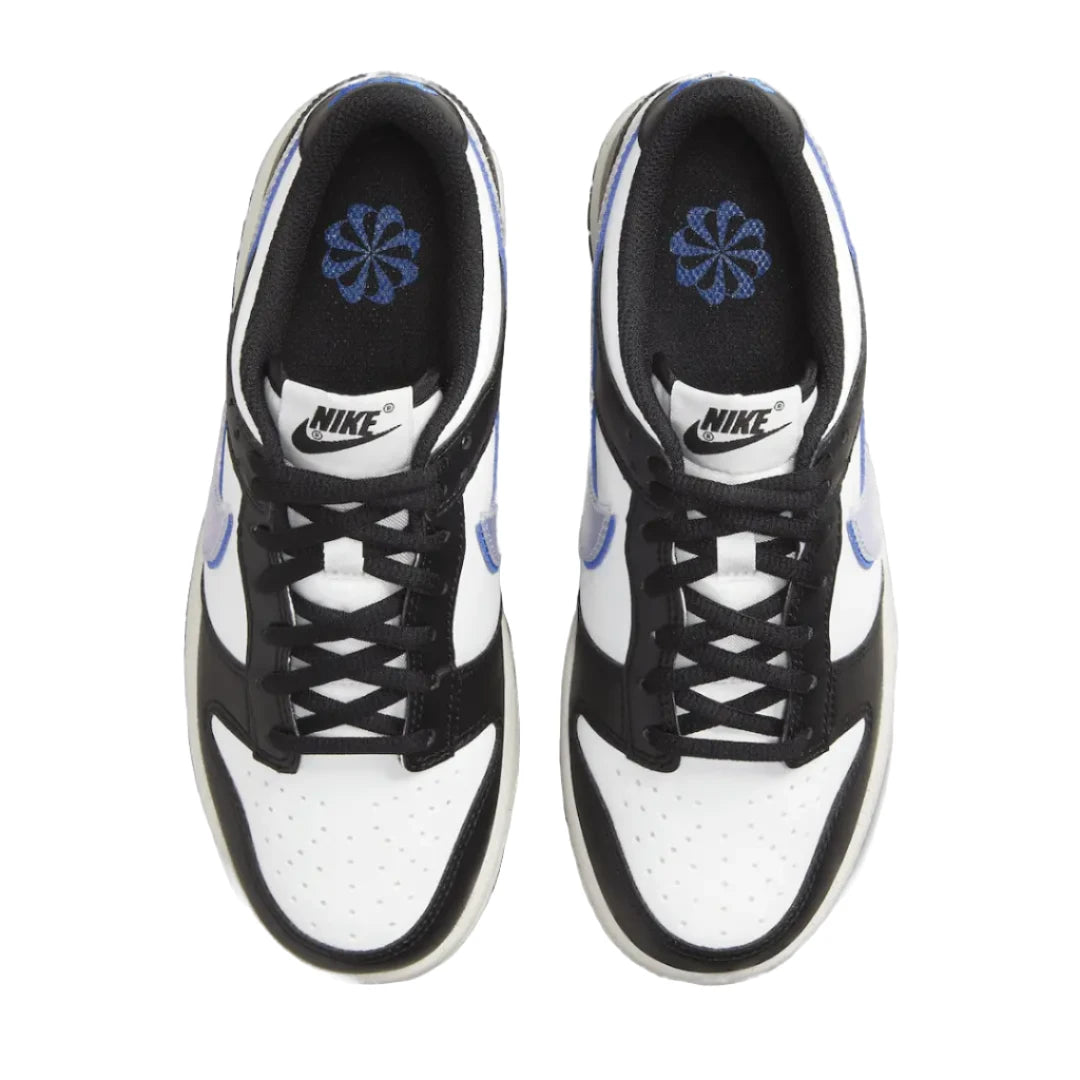 Nike  Dunk Low "Blue Swoosh Panda"