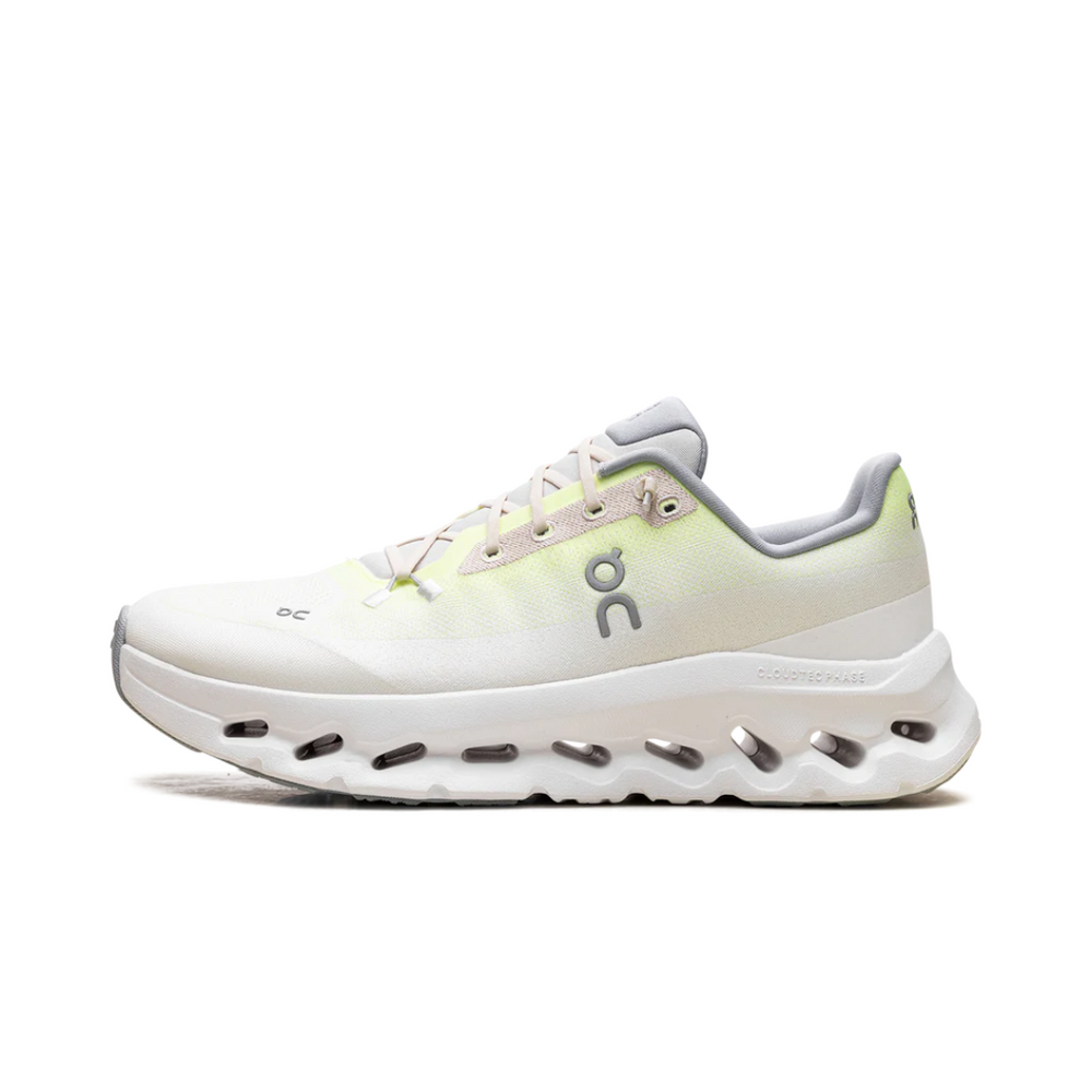 On Running Cloudtilt Lime Ivory – lightweight performance sneaker with lime green and ivory colorway, breathable mesh upper, and CloudTec® cushioning for everyday comfort and modern style.
Luxury cult india 