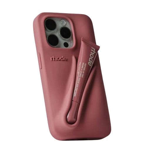 Rhode iPhone Case and Rhode Lip Tint - Salty Tan