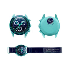 SWATCH X OMEGA BIOCERAMIC MOONSWATCH MISSION ON EARTH - POLAR LIGHTS