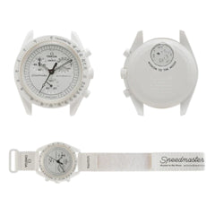 SWATCH X OMEGA BIOCERAMIC MOONSWATCH MISSION TO MOONPHASE SNOOPY