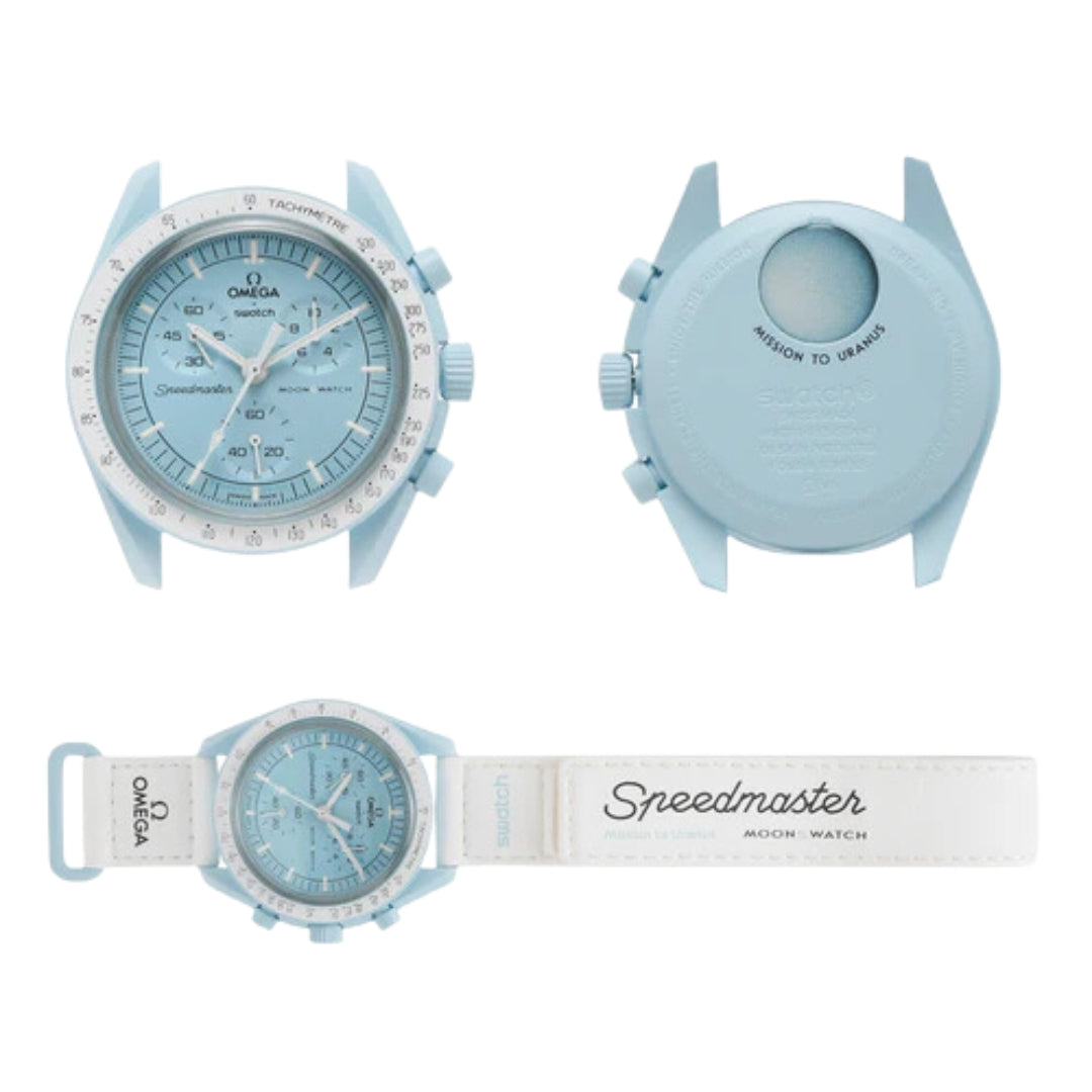 SWATCH X OMEGA BIOCERAMIC MOONSWATCH MISSION TO URANUS