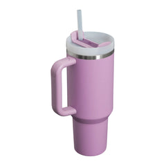 Stanley The Quencher H2.0 Travel Tumbler Lilac 40 OZ
Stanley stainless steel tumbler with a handle and reusable straw
