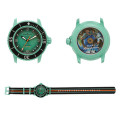 Swatch x Blancpain Bioceramic Scuba Fifty Fathoms Indian Ocean