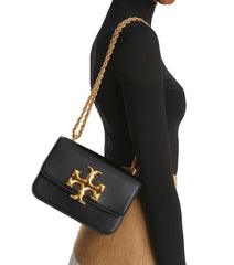 Tory Burch Black Eleanor Small Shoulder Bag for Women Online India