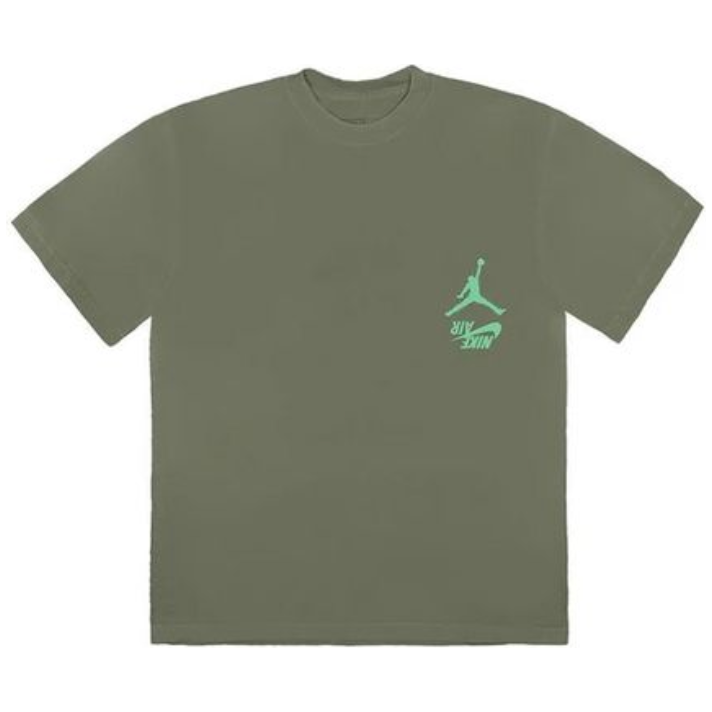 Travis Scott Jordan Cactus Jack Highest Tee "T-shirt featuring Travis Scott's 'Cactus Jack' branding with 'Highest' graphic, blending streetwear style with iconic Jordan elements."



