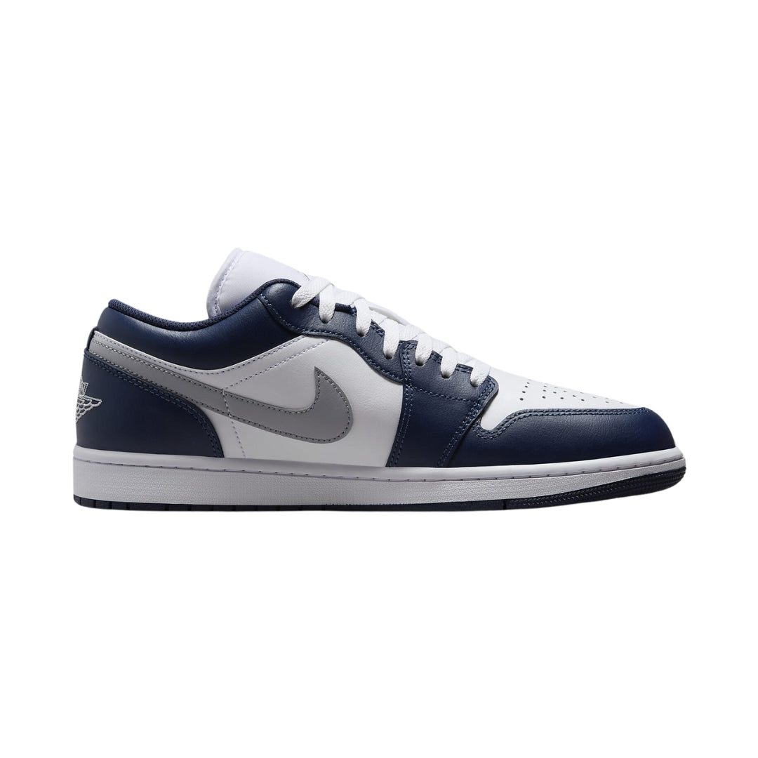 Nike Air Jordan 1 Low Wolf Grey Midnight Navy