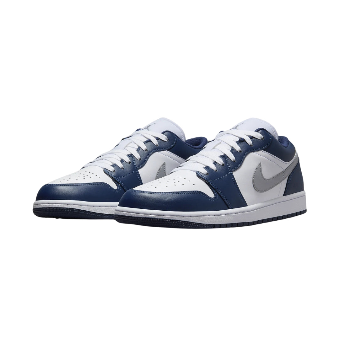 Nike Air Jordan 1 Low Wolf Grey Midnight Navy