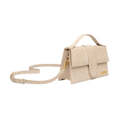 Jacquemus Le Bambino Flap Bag Off White