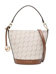 Michael Kors White Townsend Bucket Bag for Women