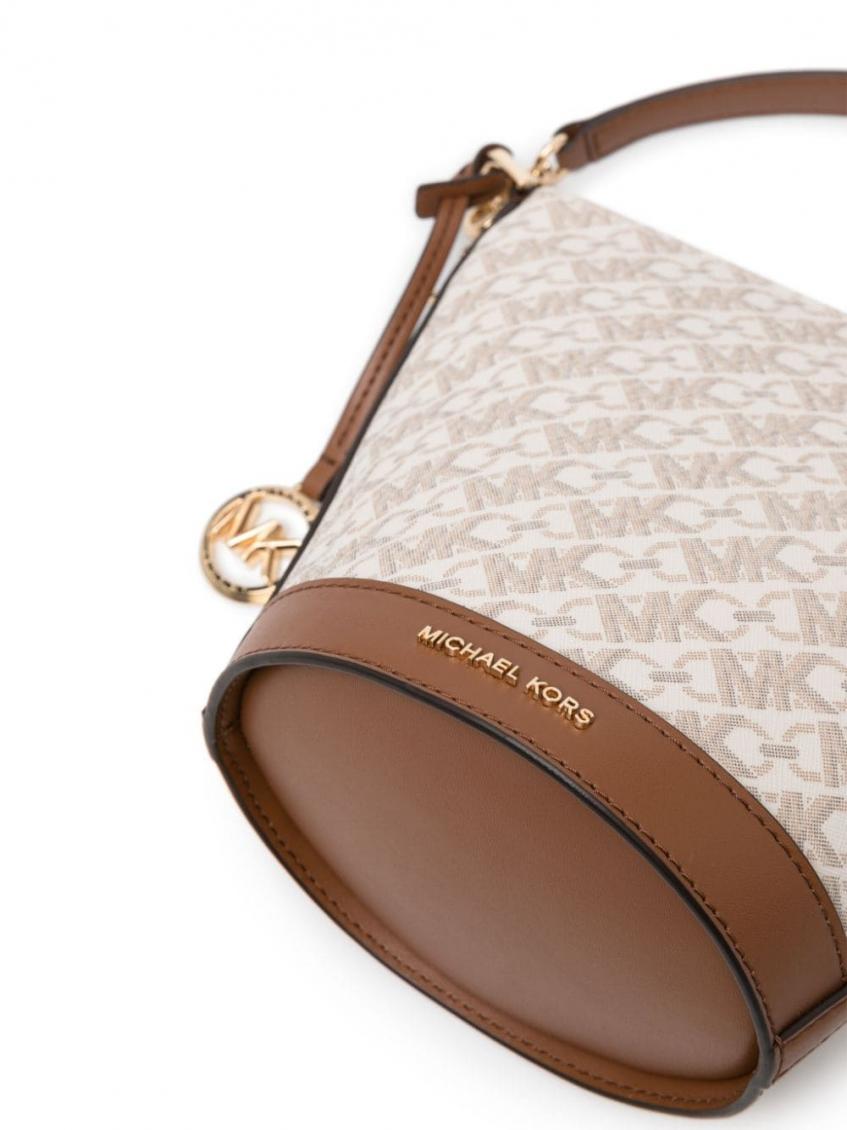 Michael Kors White Townsend Bucket Bag for Women